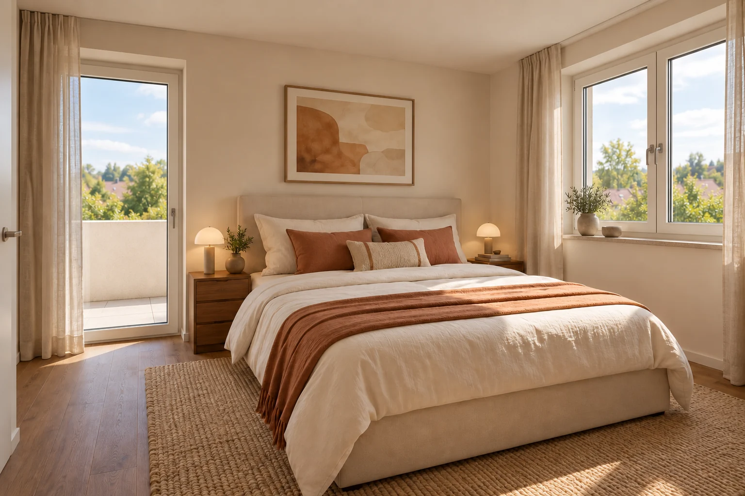 Visualisierung: Schlafen im Penthouse