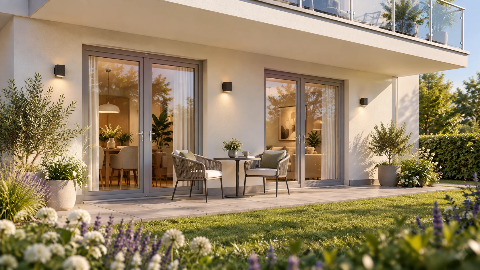 Visualisierung: Terrasse
